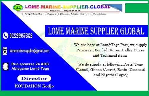 LOME MARINE SUPPLIER GLOBAL LOME MARINE SUPPLIER GLOBAL